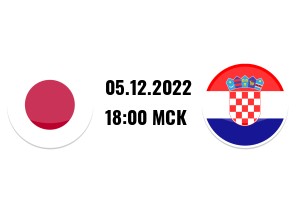 ЧМ-2022. 1/8 финала. Япония - Хорватия