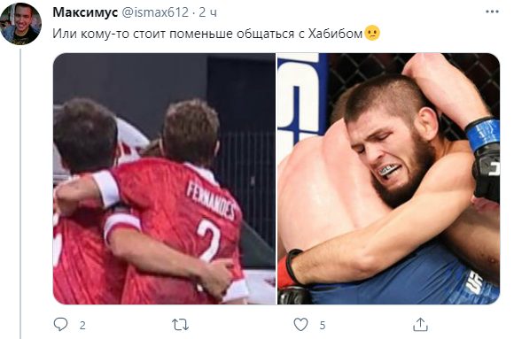 Джикия + Марио = любовь. Объятия игроков сборной России в момент словацкого гола взорвали соцсети