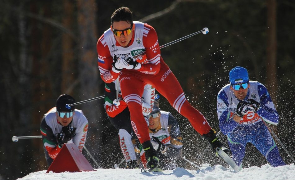 Прямой эфир мужчины чемпионат. Йоханнес Клебо гонки тур де ски.