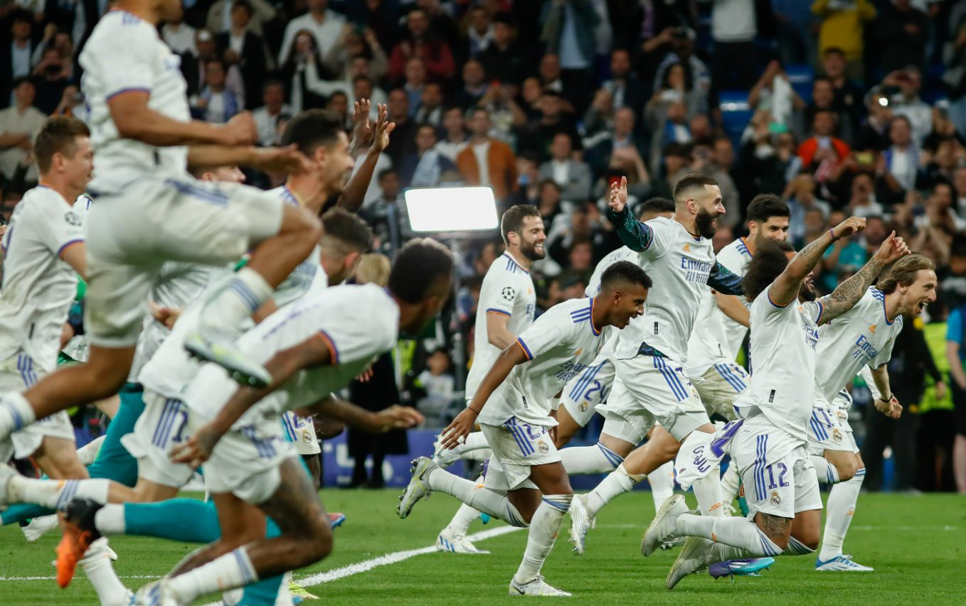 "Реал" после победы над "Манчестер Сити". 04.05.2022 г.