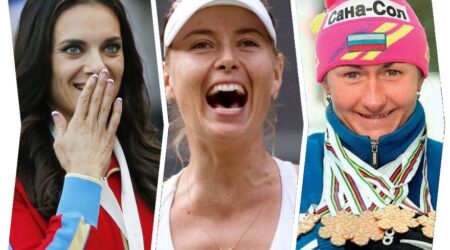 Исинбаева, Шарапова или Вяльбе? Топ-10 российских спортсменок за 30 лет